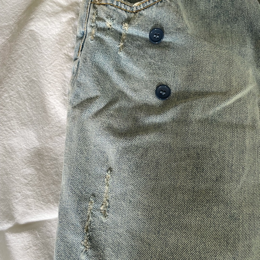 Zara Denim Mini Skirt - Picture 4 of 8